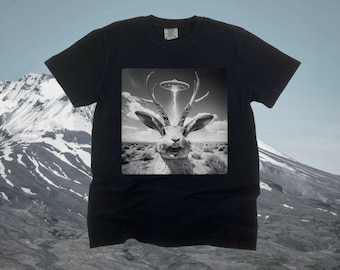 Funny Jackalope Shirt, Jackalope Gift, Oversize, Womens, Mens, Comfort Colors T-Shirt