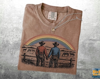Camiseta del Orgullo LGBTQ, Camiseta unisex Comfort Colors