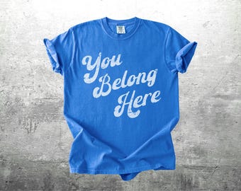 Be Kind Shirts, Retro 70s Style, Positivity, Motivational, Oversize, Womens, Mens, Comfort Colors T-shirt
