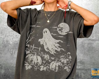 Spooky Season Shirts, Pumpkin Patch, Oversize, Womens, Mens, Unisex Comfort Colors T-shirt