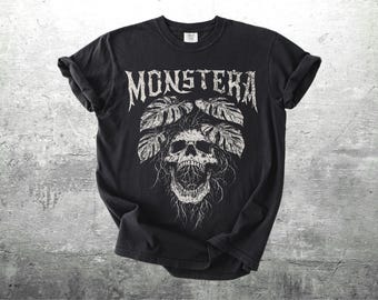 Funny Plant Lover Shirt, Monstera, Oversize, Womens, Mens, Comfort Colors T-shirt
