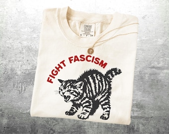 Camiseta de resistencia, camisetas de protesta, talla grande, para hombre y mujer, unisex, colores cómodos.