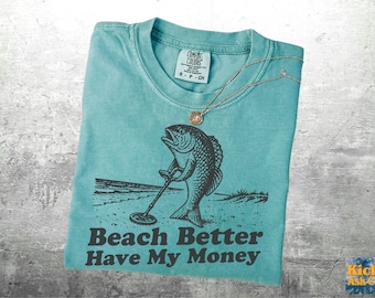Trendy Beach Shirt, Funny Meme, Oversize, Womens, Mens, Unisex Comfort Colors T-shirt