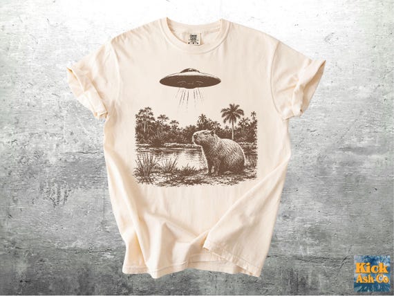 Funny Capybara Shirts, Oversize, Womens, Mens, Unisex Comfort Colors T-shirt