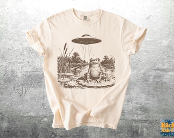 Funny Frog Meme Shirts, Oversize, Womens, Mens, Unisex Comfort Colors T-shirt