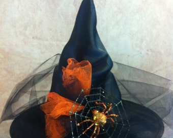 Halloween Witch Hat - Little Witch Hat - Little Girls Witch Hat
