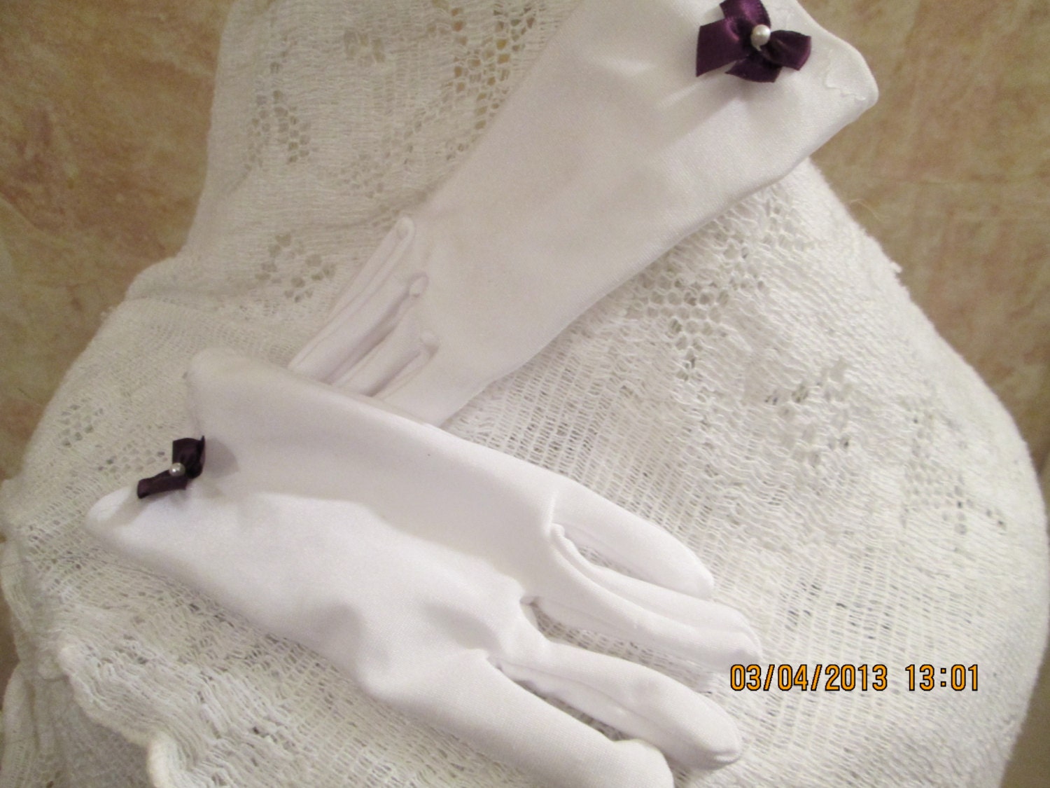 Small White Gloves Child's Easter Gloves Tea Party Etsy