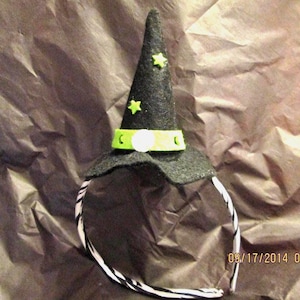 Witch Hat Headband - Zebra Witch Headband - Halloween Headband - Witch Headband
