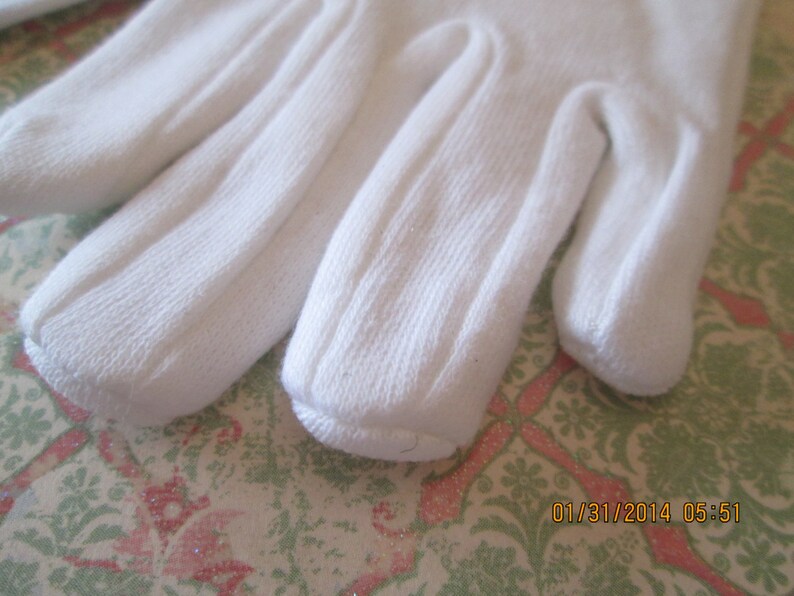 Girls Cotton Gloves White Gloves Easter Gloves Church - Etsy