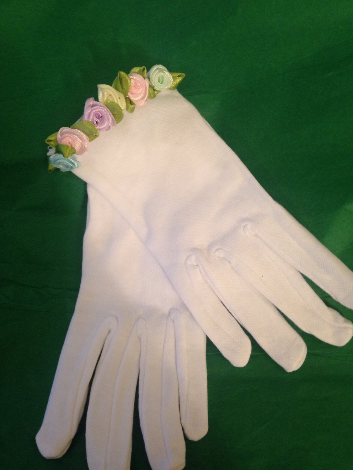 Cotton Dress Gloves - Etsy