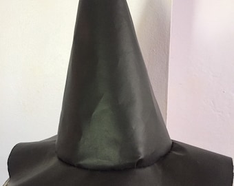 Handmade Faux Leather Witch Hat for Child