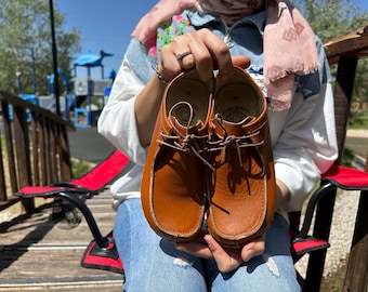 Zapatos descalzos de cuero hechos a mano: comodidad que conecta con la tierra