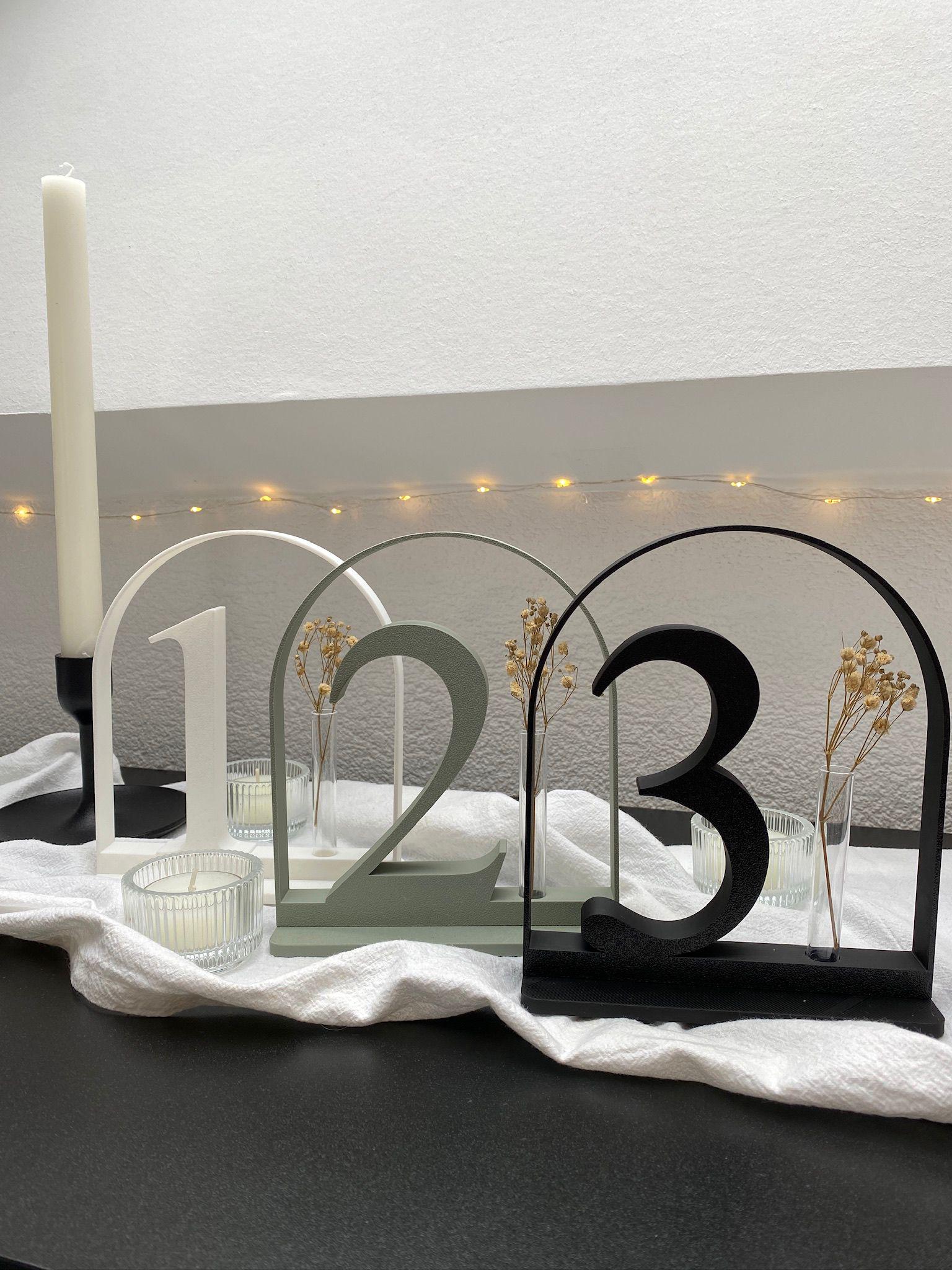 Sutter Signs Hochzeitstischnummern 1-30 – Goldfarben, 31 Karten Inkl. Head Table, 10,2 X 15,2 Cm
