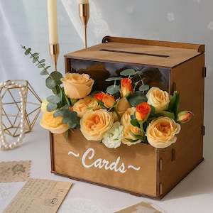Wedding Card Box, Wedding Keepsake Box, Wedding Memory Box, Card Box For Wedding, Wedding Cards Box, Wedding Box For Card, card box wedding