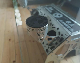 V8 Motortisch Motorblock Couchtisch