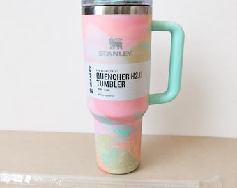 Stanley x LoveShackFancy Ribbon Rose 40oz blusbeker – Limited Edition NIB