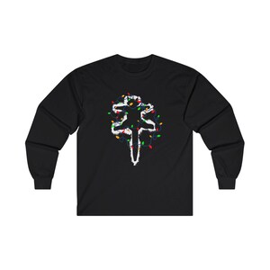 Funny Christmas National Lampoon Unisex Long Sleeve Tee, Holiday Cat Lover Gift, Cotton Shirt, Christmas Vacation Tee, Humorous Xmas Apparel image 2