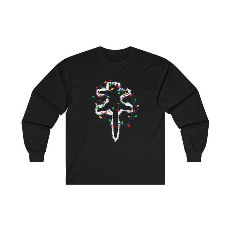 Funny Christmas National Lampoon Unisex Long Sleeve Tee, Holiday Cat Lover Gift, Cotton Shirt, Christmas Vacation Tee, Humorous Xmas Apparel image 2