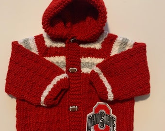 Ohio State Poncho - Etsy