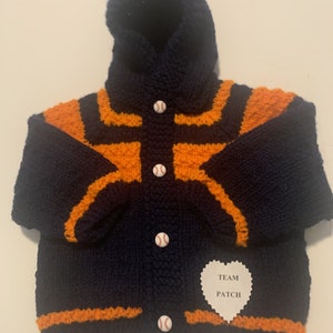 DETROIT TIGERS BASEBALL Hoodie   Team patch added no charge...see note below
