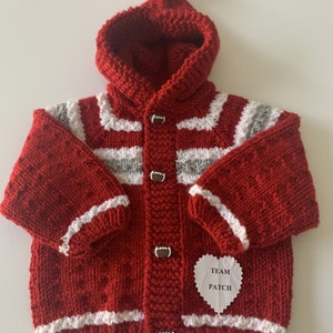 OHIO STATE BUCKEYES  Team patch added no charge...see note below..    Also available in cardigan and poncho sty