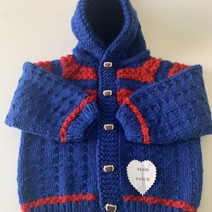 NEW YORK GIANTS Football  Hoodie  Team patch added no charge...see note below    (Also available in Poncho Style)