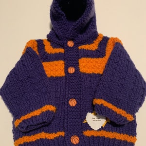 PHOENIX SUNS BASKETBALL Hoodie....Team patch will be added no charge