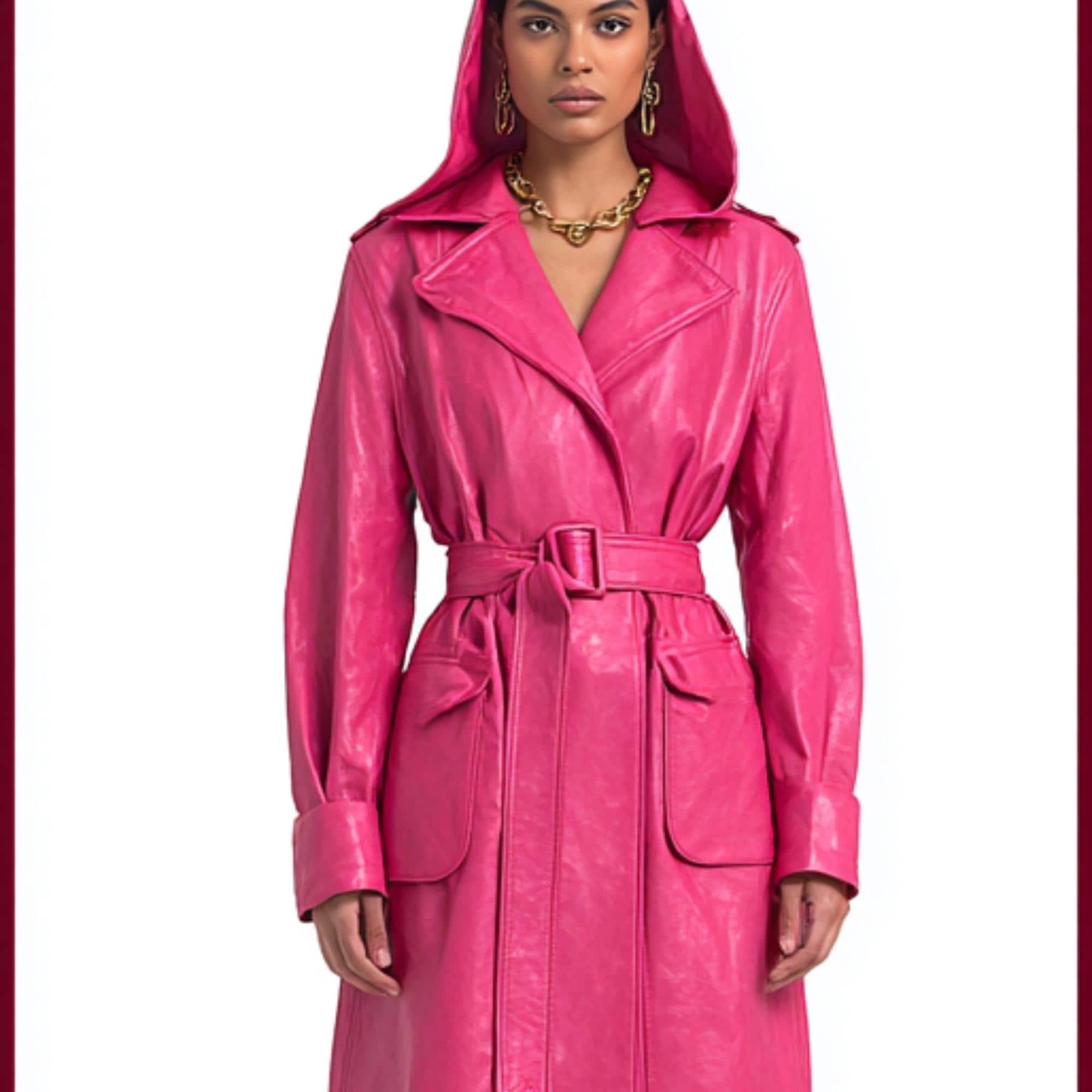 Rosa kunstfell mantel Österreich