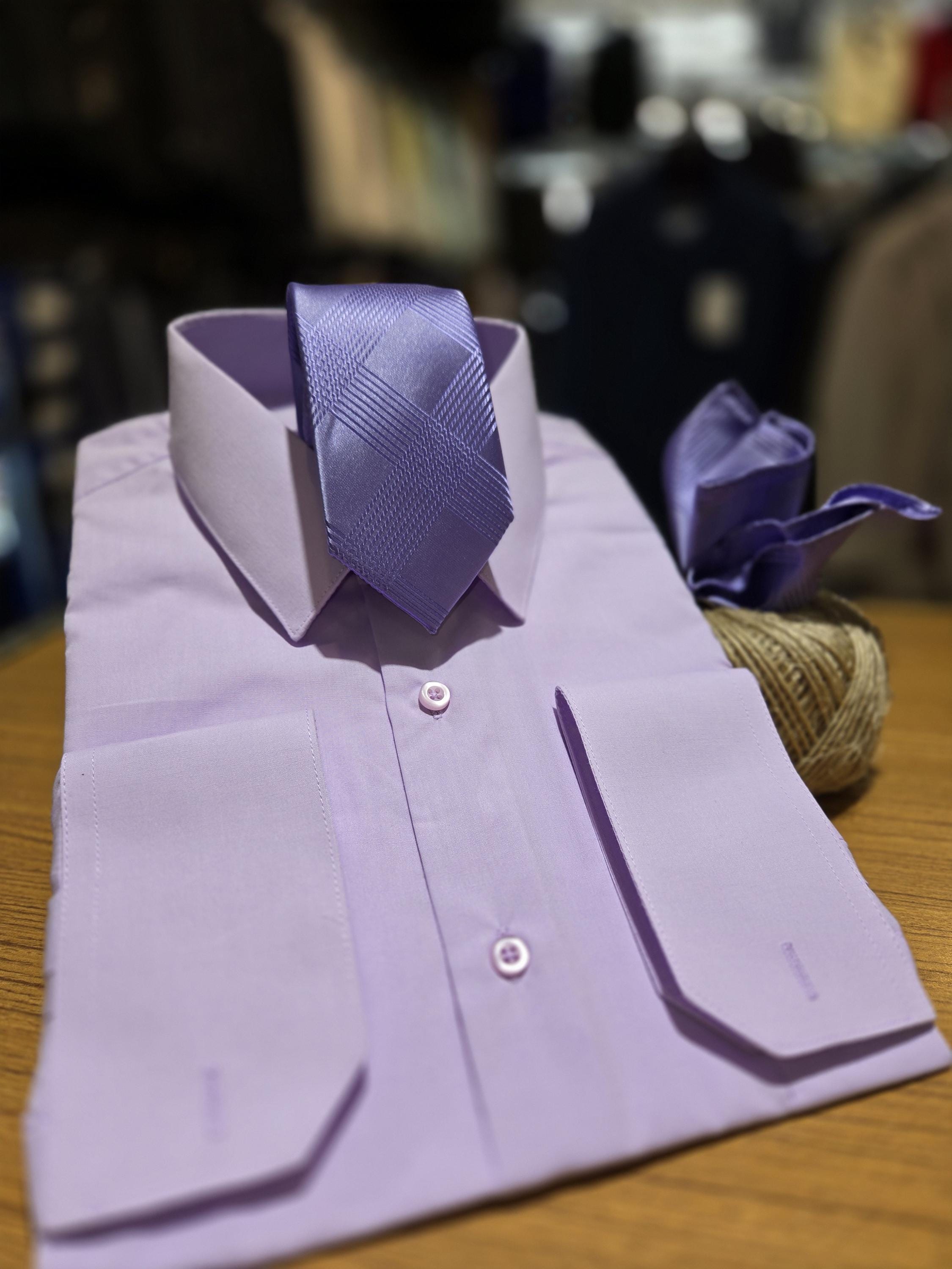 mens cufflink dress shirts Men's French Cuff Dress Shirts