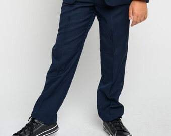 navy blue dress pants for boys Boys Navy Blue Dress Pants
