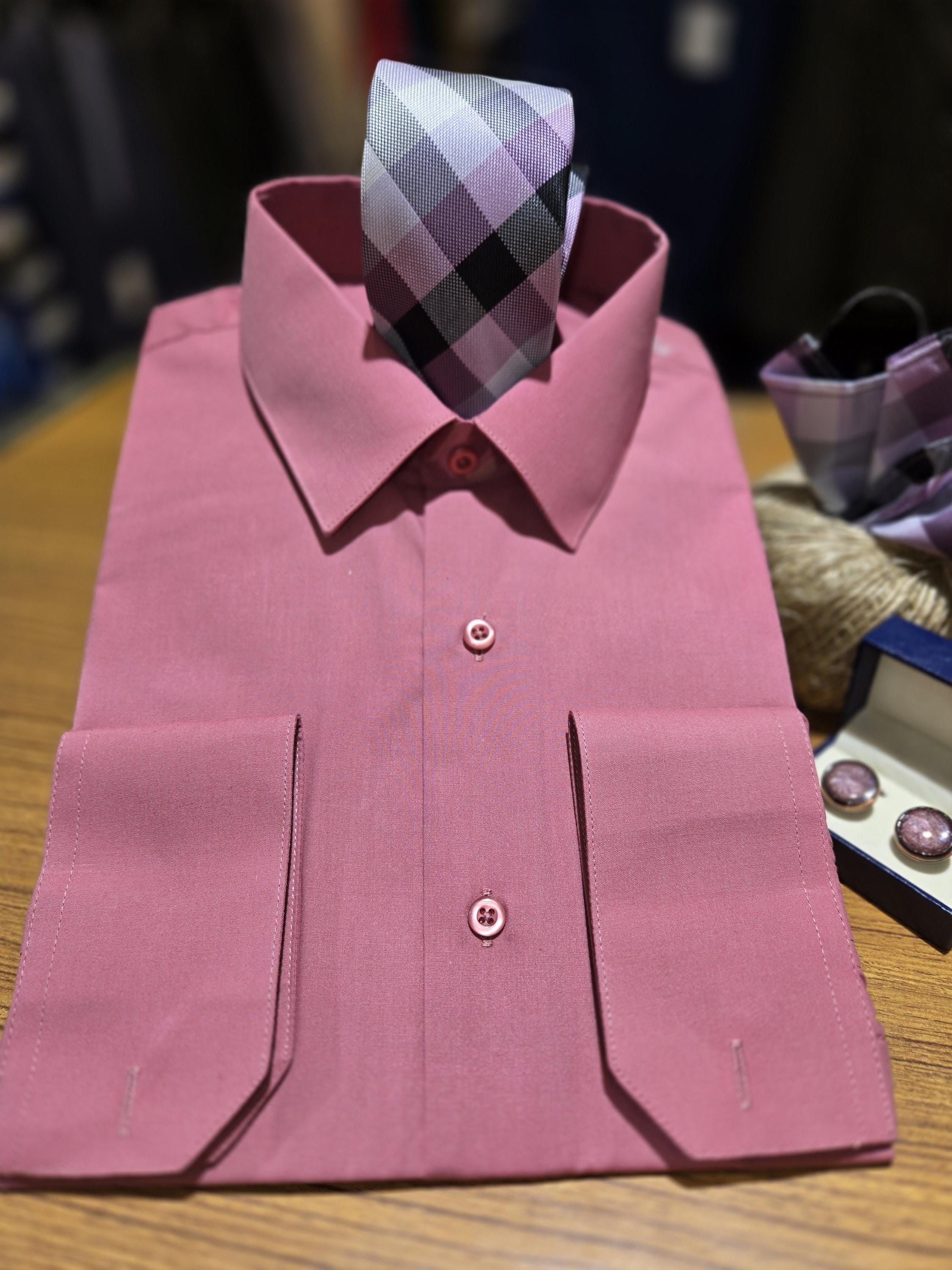 dusty pink dress shirt Men's Ely Cattleman Long Sleeve Tonal Dobby Dusty Pink Western Snap Sh main image 1