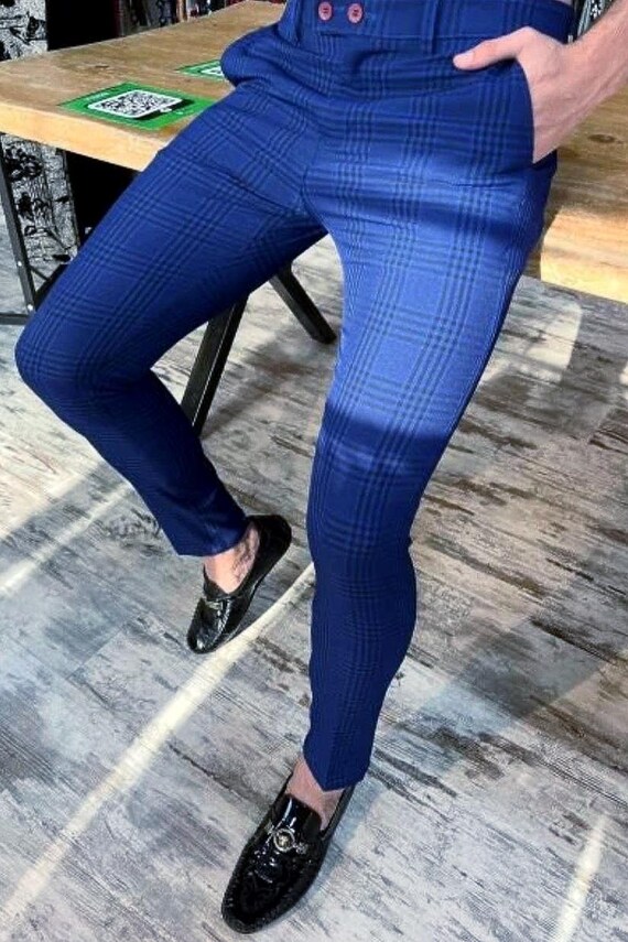 green emerald velvet dress Alfani Mens Slim-Fit Stretch Plaid Dress Pants 32W MSRP $135 – DGFOutlet main image 1