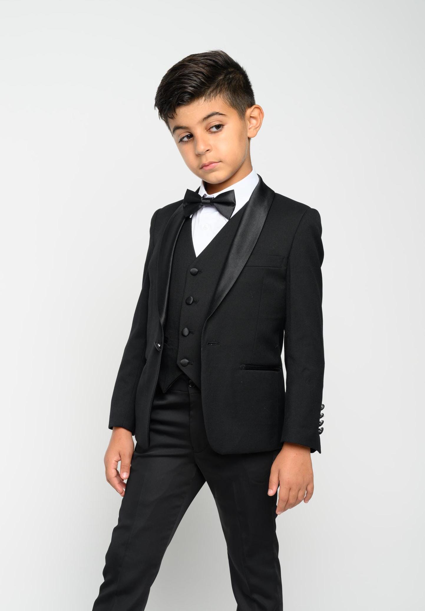 Jungen Anzug 5-teilig Slim Fit - Perfekt Für Hochzeiten & Festliche Anlässe