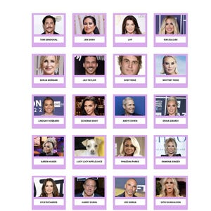 Guess Who? Bravo Edition Template (DIGITAL ORDER)