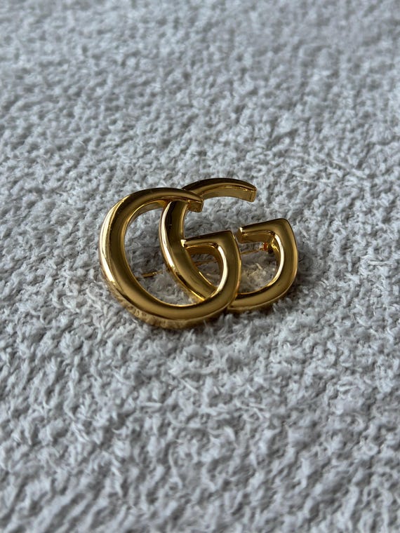 Gucci Gg Brooch - Gem Gucci Gg Brooch - Gem