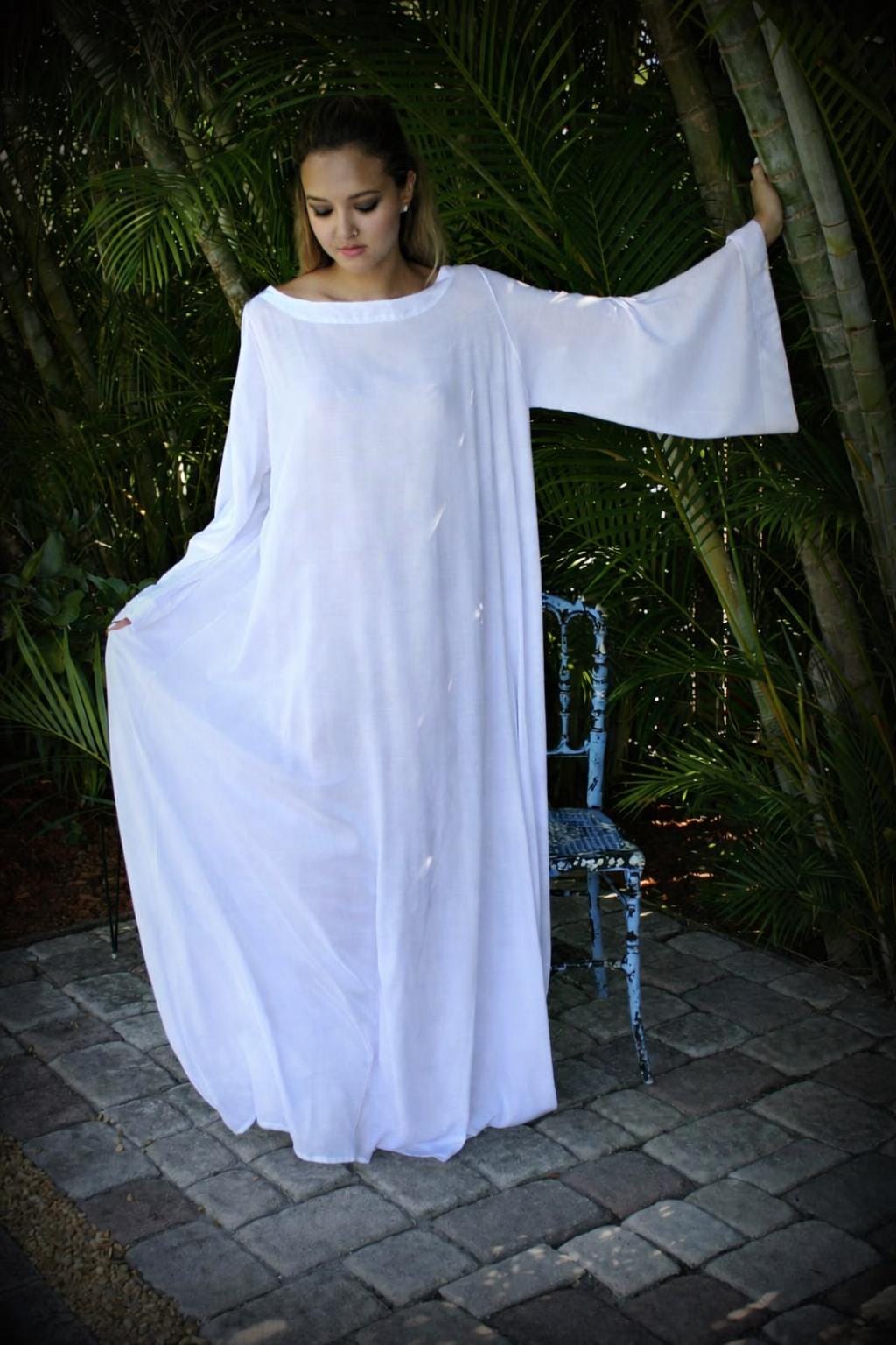 knee length dresses for ladies Royalcore V Neck Night Gown Dress M I Retro Fairy main image 0