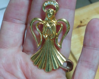 希少　当時物　AVON E.T. touch of love PIN ブローチ Vintage Avon ET Pin: Gold Circle Brooch, Touch of Love 1983 - Etsy