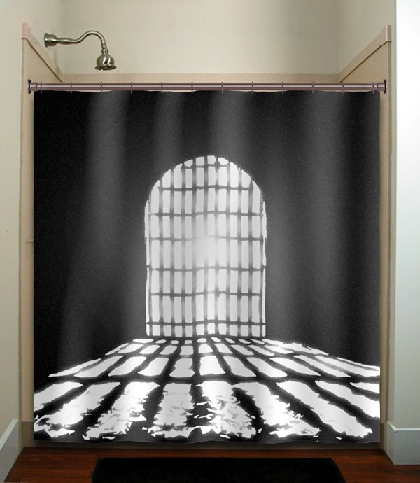 Castle Door Dungeon Cell Shower Curtain Extra Long Fabric Castle Door Dungeon Cell Shower Curtain, Superhero Shower Curtain Fabric Uk