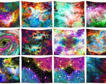 Space Tapestry | Galaxy Wall Tapestry | Cosmos Wall Décor | Nebula Tapestries | Outer Space Wall Art | Space Art | Space Decor Fabric