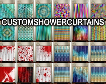 Custom Shower Curtain Extra Long Shower Curtains