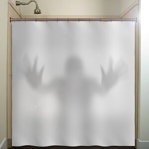 scary ghost halloween Shower Curtain Extra Long, Fabric Shower Curtains Stall, Custom Wall Tapestry, Window Valance Cafe Panels, Bath Mat
