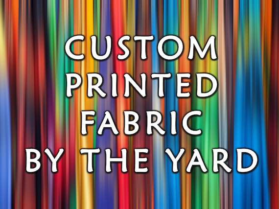 Custom Printed Cotton Linen Fabric. Cotton Linen Fabric Printing