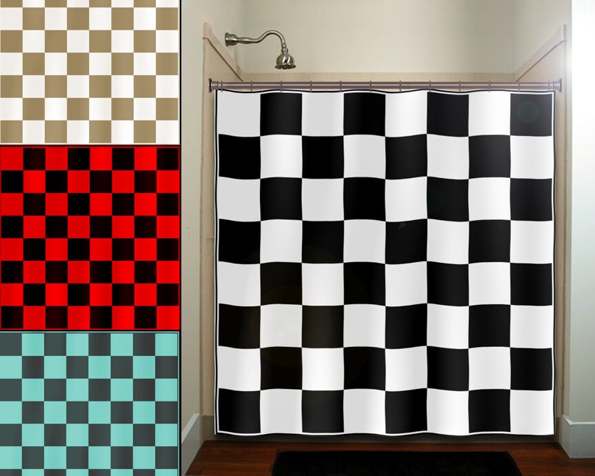  Red Race Car Door Curtains for Doorway Door Window Closet, Cool  Racing Car Blackout Curtain, Speed Sports Car Doorway Curtain, Black White  Plaid Check Flag Insulated Thermal Curtains, 52 W x
