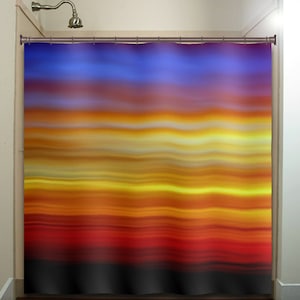 beautiful sky sunrise sunset Shower Curtain Extra Long, Fabric Shower Curtains Stall, Custom Wall Tapestry, Window Valance Cafe Panels
