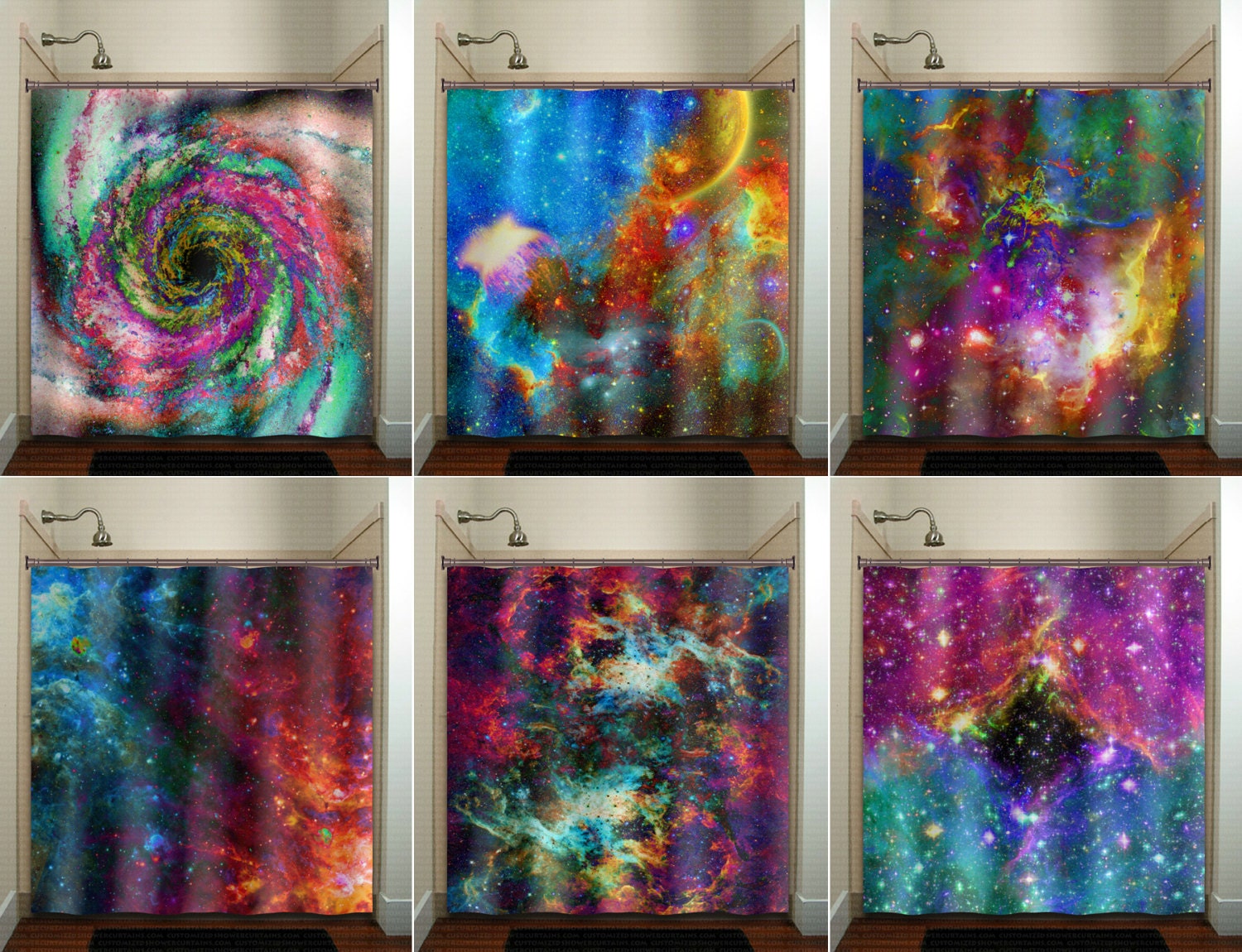 Extra Wide Shower Curtain Clawfoot Tub Shower Curtains Large Etsy