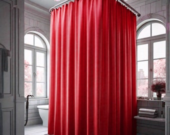 Shower Curtain Liner Extra Long, Custom Odd Size Wide Waterproof 84 96 ...