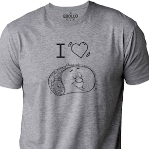 I Heart Tacos Shirt: Funny Taco Lover Tee