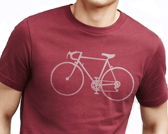 Bike Shirt - Bicycle T-shirt - Mens Shirt - Cycle Bike Gift - Fathers Day Gift - Bike Gift for Husband - Bicycle Clothing - Biking Gift
