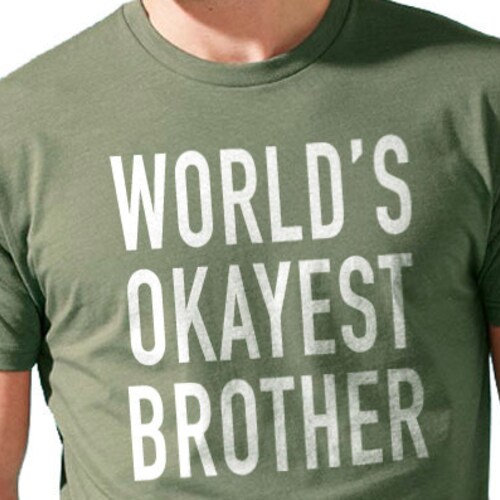 T-shirt Regalo Per Fratello, Uomo, 100% Cotone, Con Tema Compleanno, Vari Taglie S-4XL, SilkRoadTees