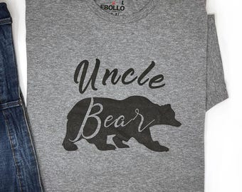 Funny Uncle Bear T-Shirt | Father's Day Gift